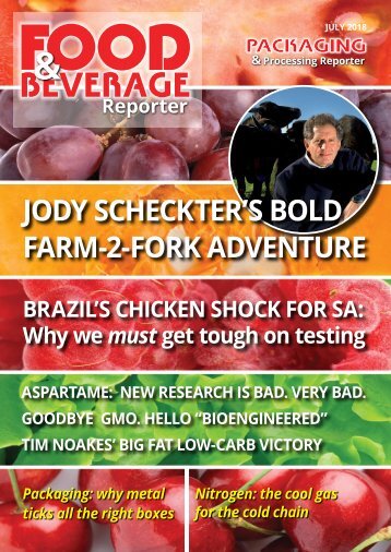 Food & Beverage Reporter July 2018 issue