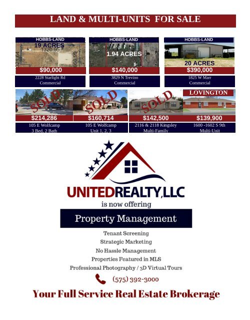 United Realty Magazine July 2018