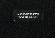 Free Accounts Journal: Journal Entires For Financial Accounting, General Accounting Notebook (V2) | pDf books