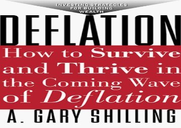 Read Deflation: How to Survive and Thrive in the Coming Wave of Deflation | Download file