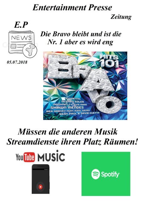Entertainment Presse_Zeitung 05.07.2018