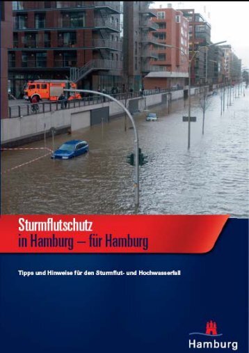 Sturmflutschutz in Hamburg g - Hochwasser
