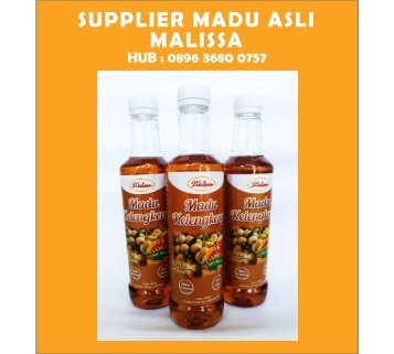 MURNI, TELP : 0896-3680-0757, Reseller Madu Asli Malissa