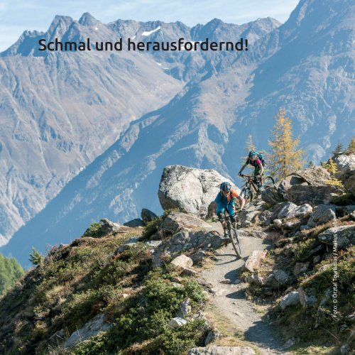 Folder MTB Bergwelt Tirol