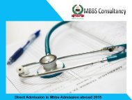 Mbbs Admission abroad 2018