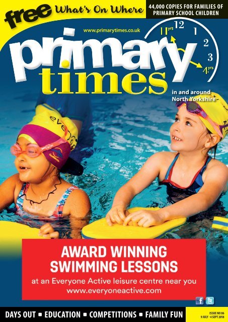 Primary Times North & East Yorkshire Summer 18