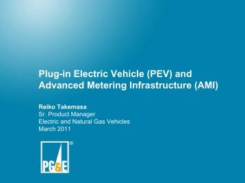 Plug-in Electric Vehicle (PEV) - Electric Power Research Institute ...