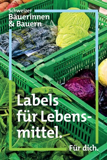 Labels im Schweizer Lebensmittelmarkt