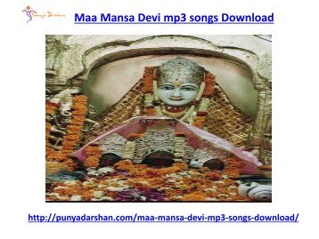 Maa Mansa Devi mp3 songs Download