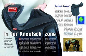 Barefoot „London“ - Flexible Saddle