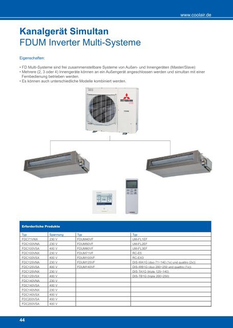 MITSUBISHI Katalog 2018 / 2019