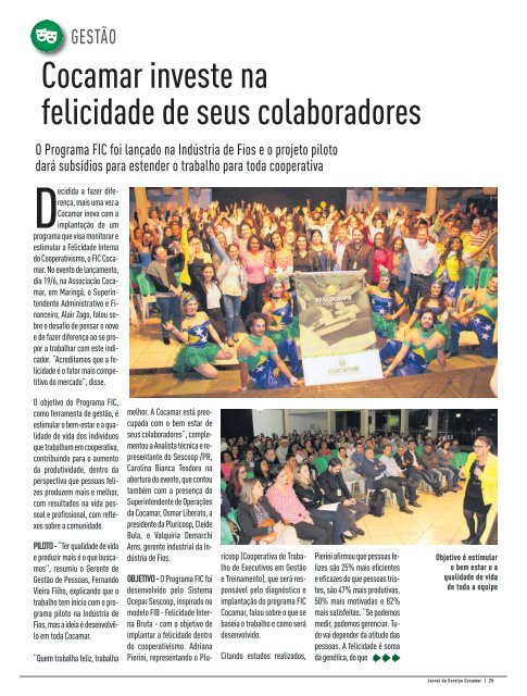 Jornal Cocamar Julho 2018