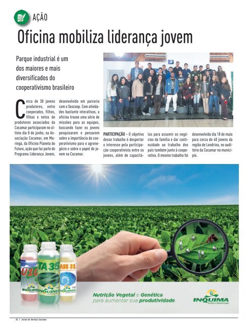 Jornal Cocamar Julho 2018