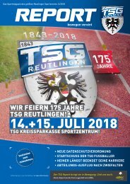 TSG Reutlingen Report 2018-II