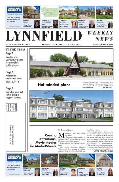 Lynnfield 7-5-2018