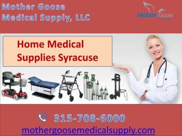 Home Medical Supplies Syracuse-Choose MG Medical Supply