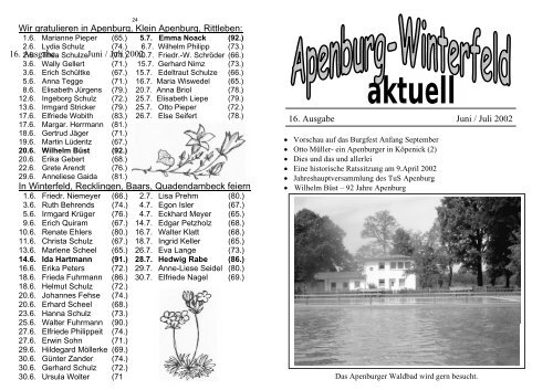 aktuell - Altmärkischer Verein für vaterländische Geschichte zu ...