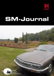 SM-Journal - Citroen-SM-Club Deutschland e.V.