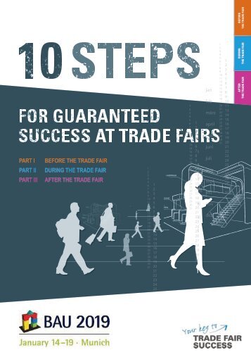 BAU 2019 // 10 steps for guaranteed success at trade fairs