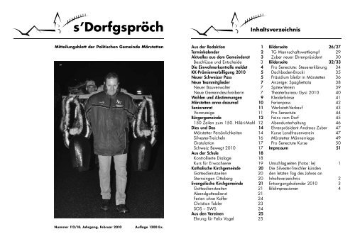 Dorfgsproech_Februar_2010.pdf 3.27 MB - Märstetten - mitten im ...