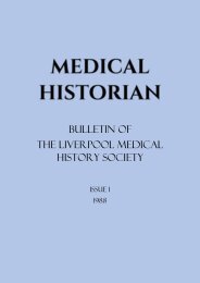 MEDICAL HISTORIAN ISSUE 1