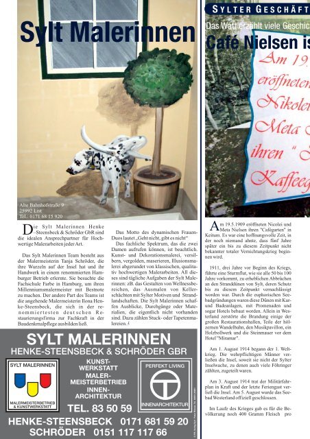 syltimpuls 4/2011 - SYLTIMPULS | Das Nachrichtenmagazin für Sylt