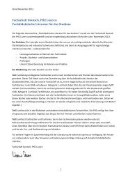 Literaturliste - PHZ Luzern