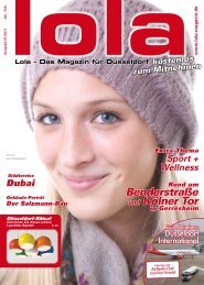 2011-01 - lola - Das Magazin für Düsseldorf