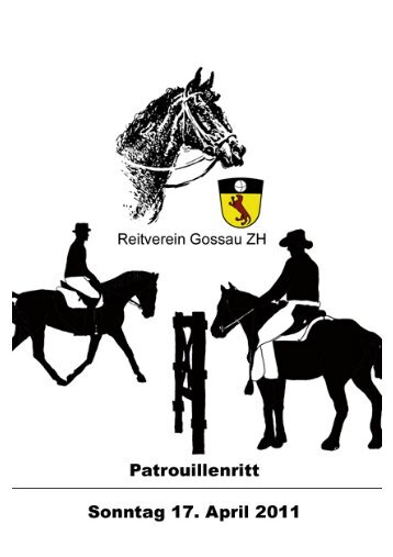 Programm klein - Reitverein Gossau