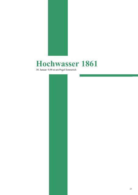 Hochwasser 1809 - Hochwasserplattform