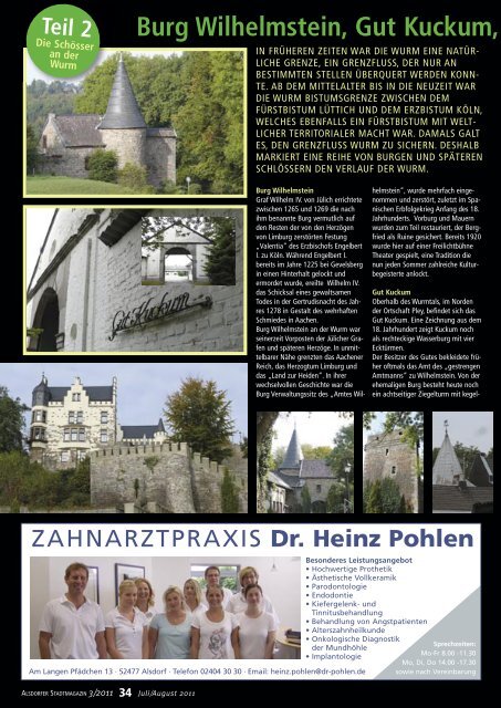 Ausgabe 45 - Alsdorfer Stadtmagazin