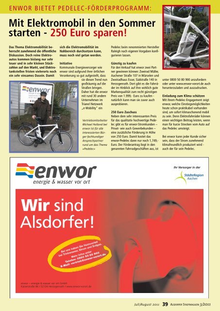 Ausgabe 45 - Alsdorfer Stadtmagazin