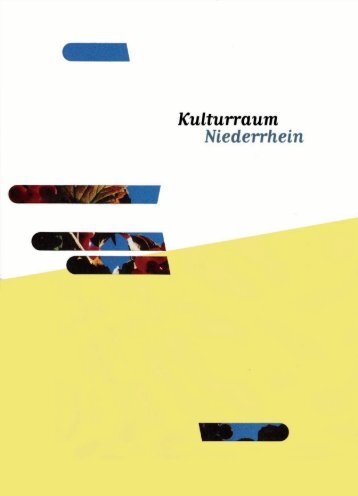 Imagebroschüre - Kulturraum Niederrhein eV
