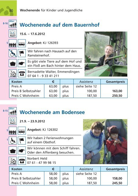 Wochenende auf dem Bauernhof - Lebenshilfe Breisgau