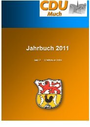 Jahrbuch 2011 - CDU MUCH