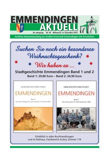 EMMENDINGEN AKTUELL - Stadt Emmendingen