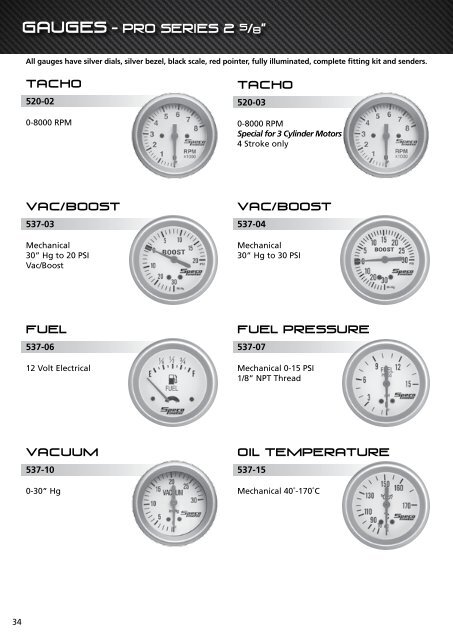 Speco and VHT Catalogue 2015