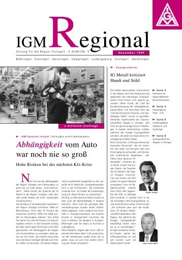 VVS-Firmenticket - IG Metall Region Stuttgart