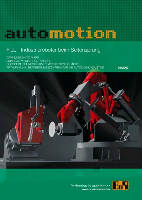 FILL - Industrieroboter beim Seitensprung - B&R Automation