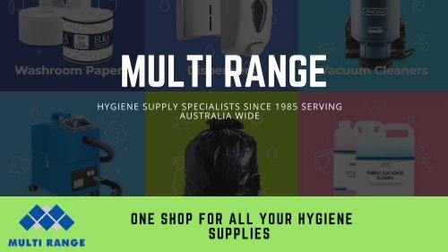 Commercial cleaning supplies sydney