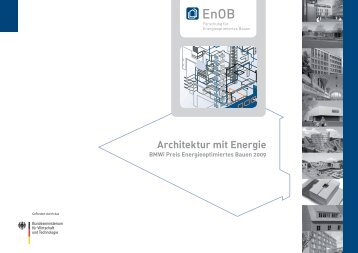 BMWI Preis Architektur mit Energie - Preise der Baukultur