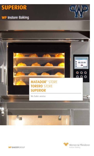 WP quality ovens for manual production - WP BAKERYGROUP