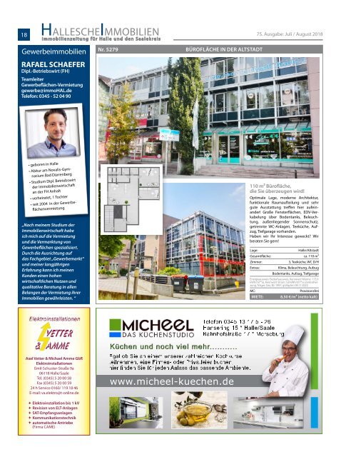 Hallesche Immobilienzeitung Ausgabe 75 Juli/August 2018