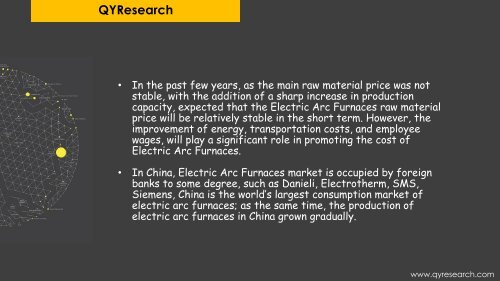 Global Electric Arc Furnaces market is expected to reach 1404.00 million USD by 2022