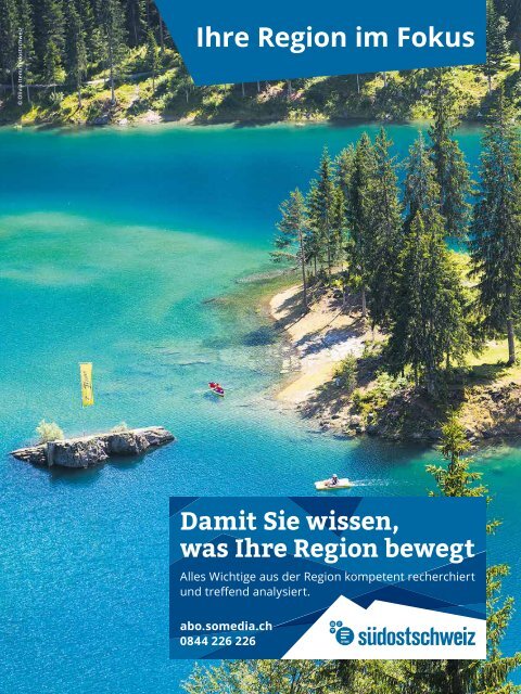 Graubünden Exclusiv – Sommer 2018