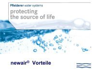 newair Vorteile.pdf - Pfleiderer water systems - Home