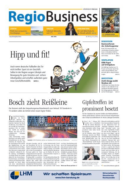 RegioBusiness Nr. 193 - 07/2018