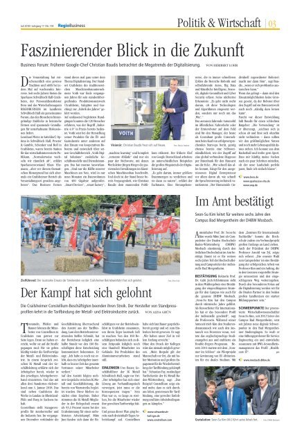 RegioBusiness Nr. 193 - 07/2018