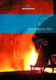 Jahresbericht 2007 - Siempelkamp
