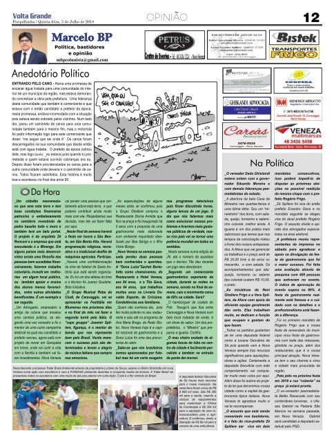 Jornal Volta Grande - Forquilhinha